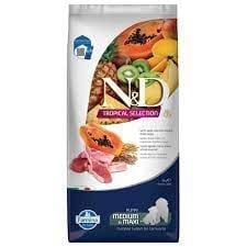 N&D Tropical Selection Kuzu Etli ve Tropikal Meyveli Orta ve Büyük Irk Yavru Köpek Maması 10kg