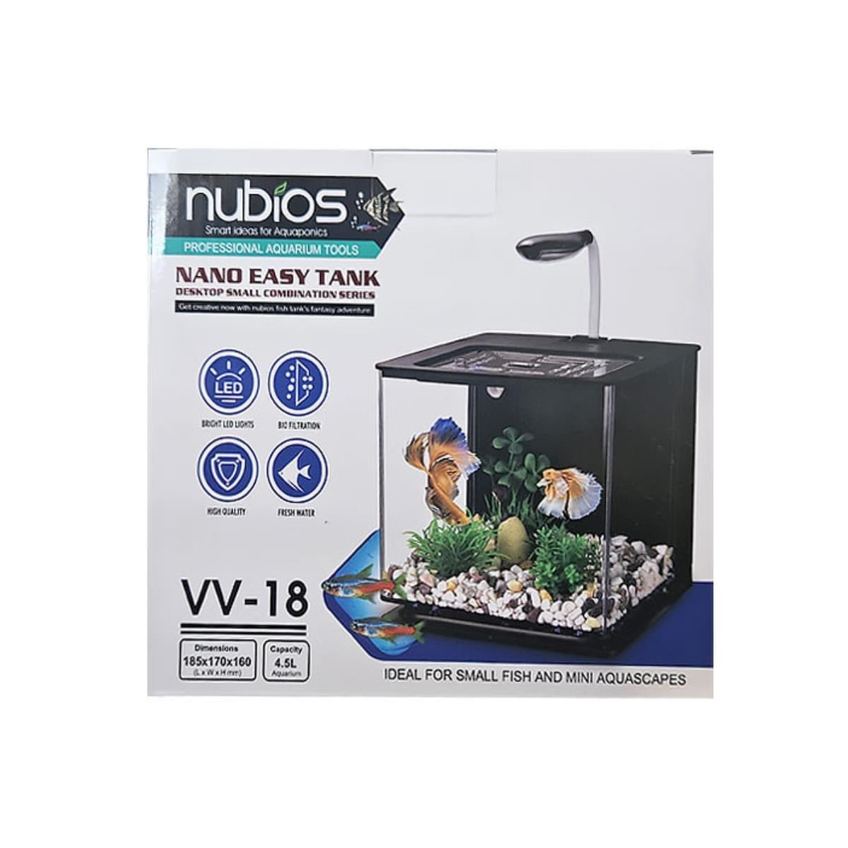 Nubios Nano Easy Tank 4,5 L Beyaz