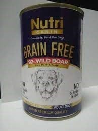 Nutri Canine Tahılsız Domuzlu Köpek Konservesi 400 Gr