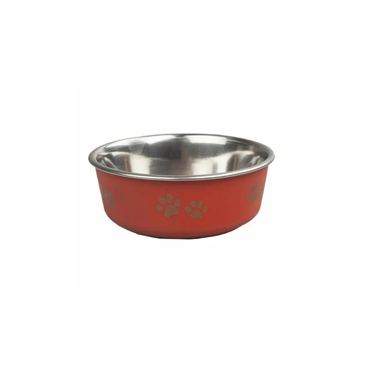 Oripet Pfb(H) Pati Desenli Yavruağzı Köpek Mama Su Kabı 830ml