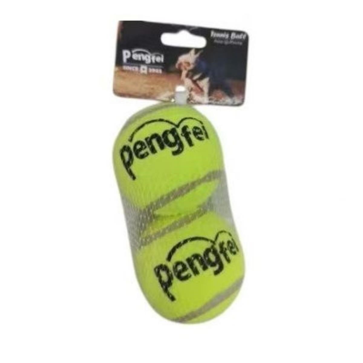 Pengfei Köpek Oyun Tenis Topu 7.5cm 2'li Orta Boy