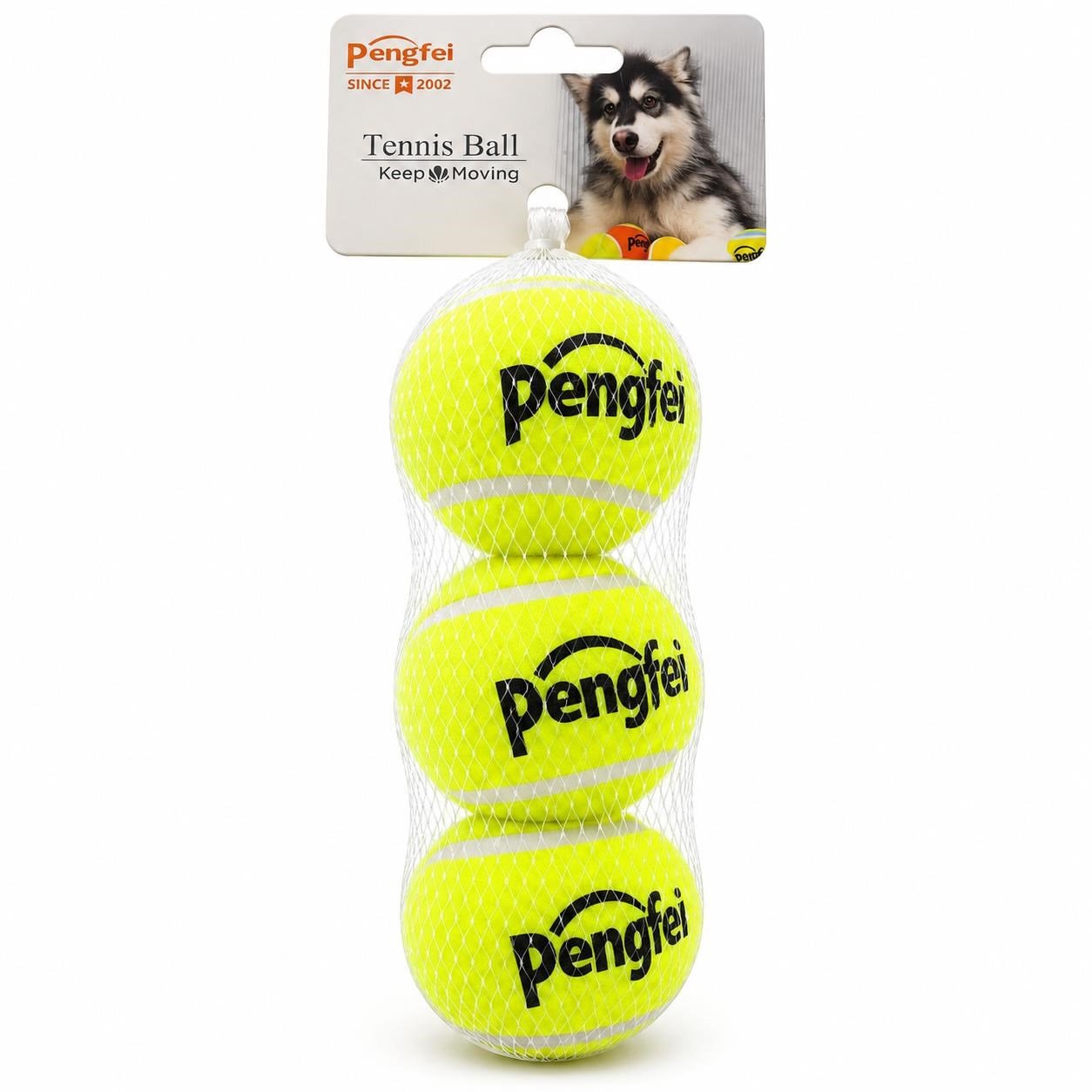 Pengfei Köpek Oyun Topu Smal 3 Lü