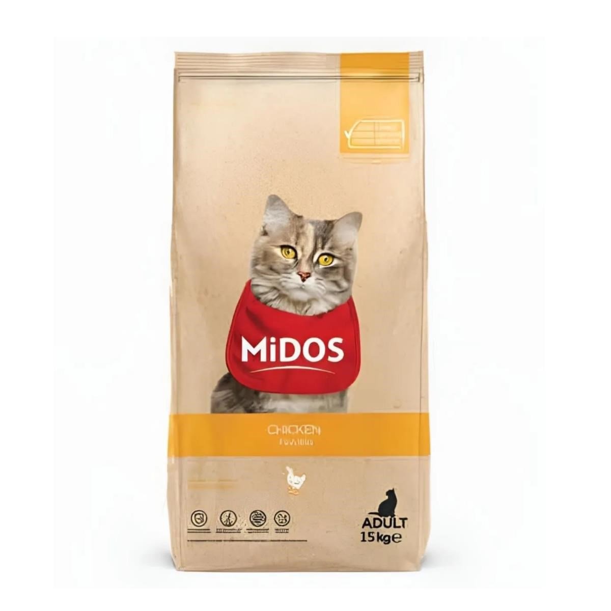 Peritas Midos 15 Kg Tavuklu Yetişkin Kedi Maması