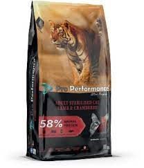 PRO PERFORMANCE ADULT CAT STERILISED LAMB&SHIRIMP&SALMON& CRANBERRY 15 KG