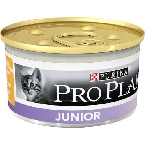 PRO PLAN KITTEN TAVUKLU YAVRU KEDİ KONSERVESİ 85 GR