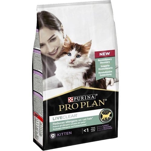 Pro Plan LiveClear Kitten Hindili 1.4 Kg Yavru Kuru Kedi Maması