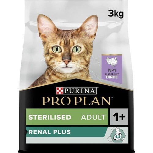 Pro Plan Sterilised Hindili ve Tavuklu Kısırlaştırılmış 3 kg Yetişkin Kedi Maması