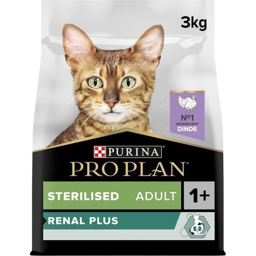 Pro Plan Sterilised Hindili ve Tavuklu Kısırlaştırılmış 3 kg Yetişkin Kedi Maması