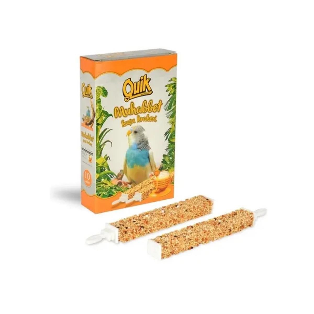 Quik Ballı 10'Lu Muhabbet Kuşu Kraker
