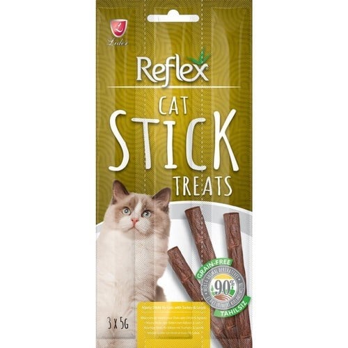 Reflex Hindi ve Kuzulu 5 gr 3'lü Kedi Ödül Çubuğu