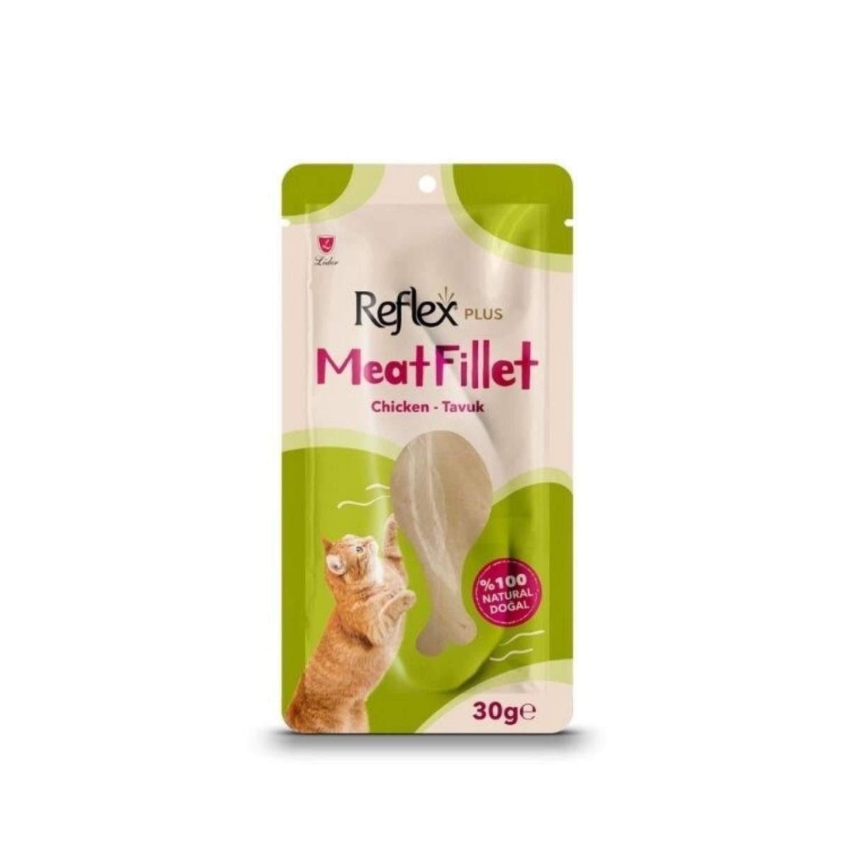 Reflex Plus Natural Tavuk Fileto Kedi Ödül Maması 30gr