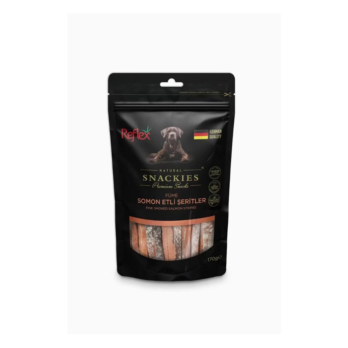 Reflex Snackies Füme Somon Etli Şeritler 170 Gr