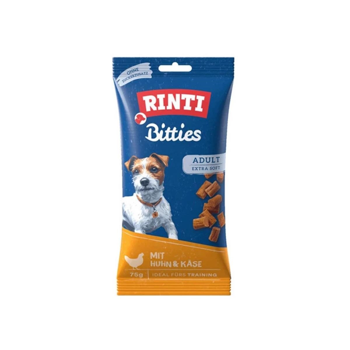 Rinti Bitties Tavuk ve Peynirli Köpek Ödülü 75 gr
