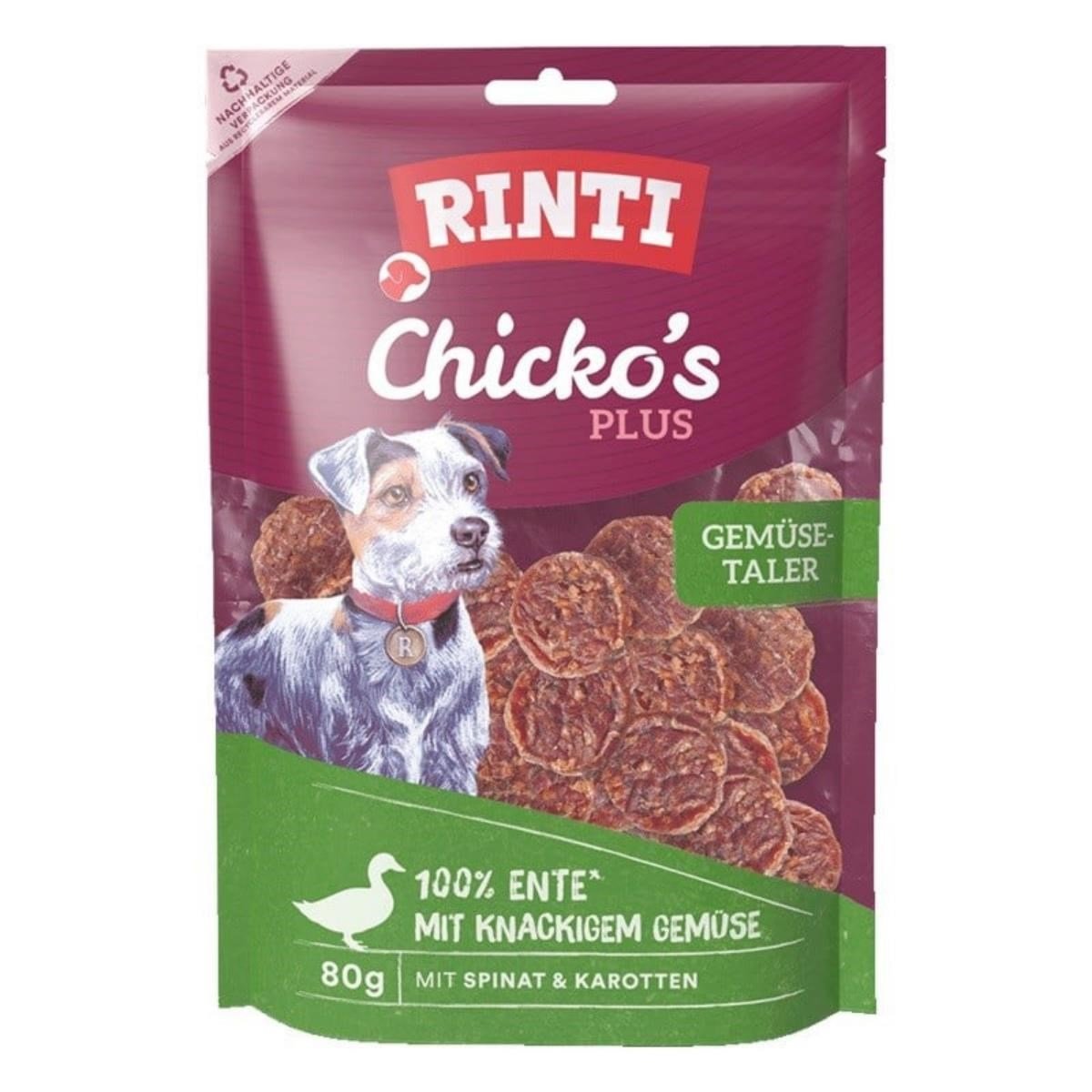 Rinti Chicko Plus Sebzeli Köfte Köpek Ödülü 80 Gr