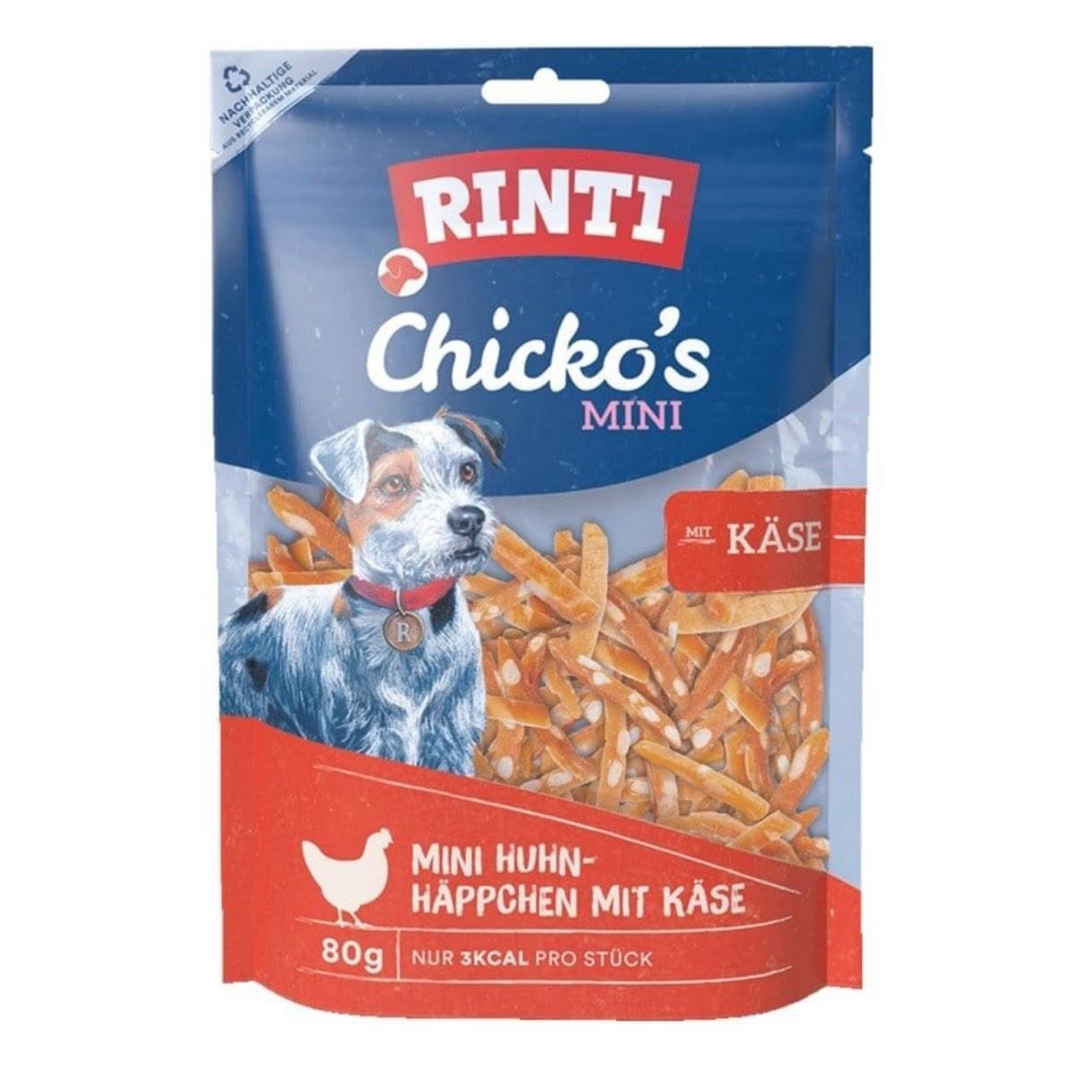 Rinti Chicko Tavuklu Ve Peynirli Köpek Ödülü 80 Gr