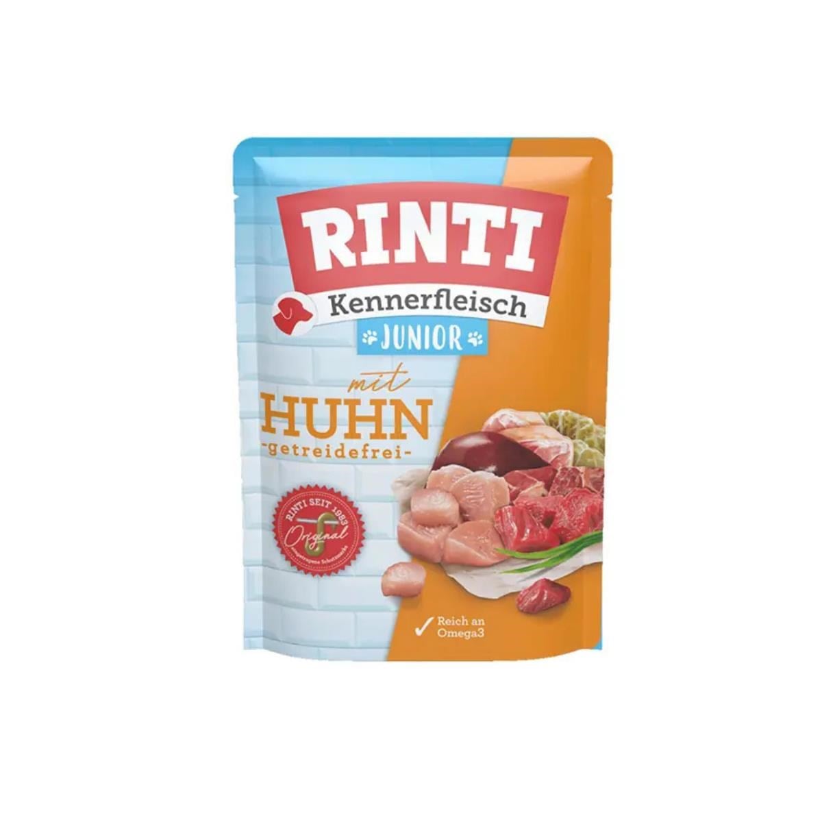 Rinti Tavuklu Pouch Yavru Köpek Konservesi 400gr