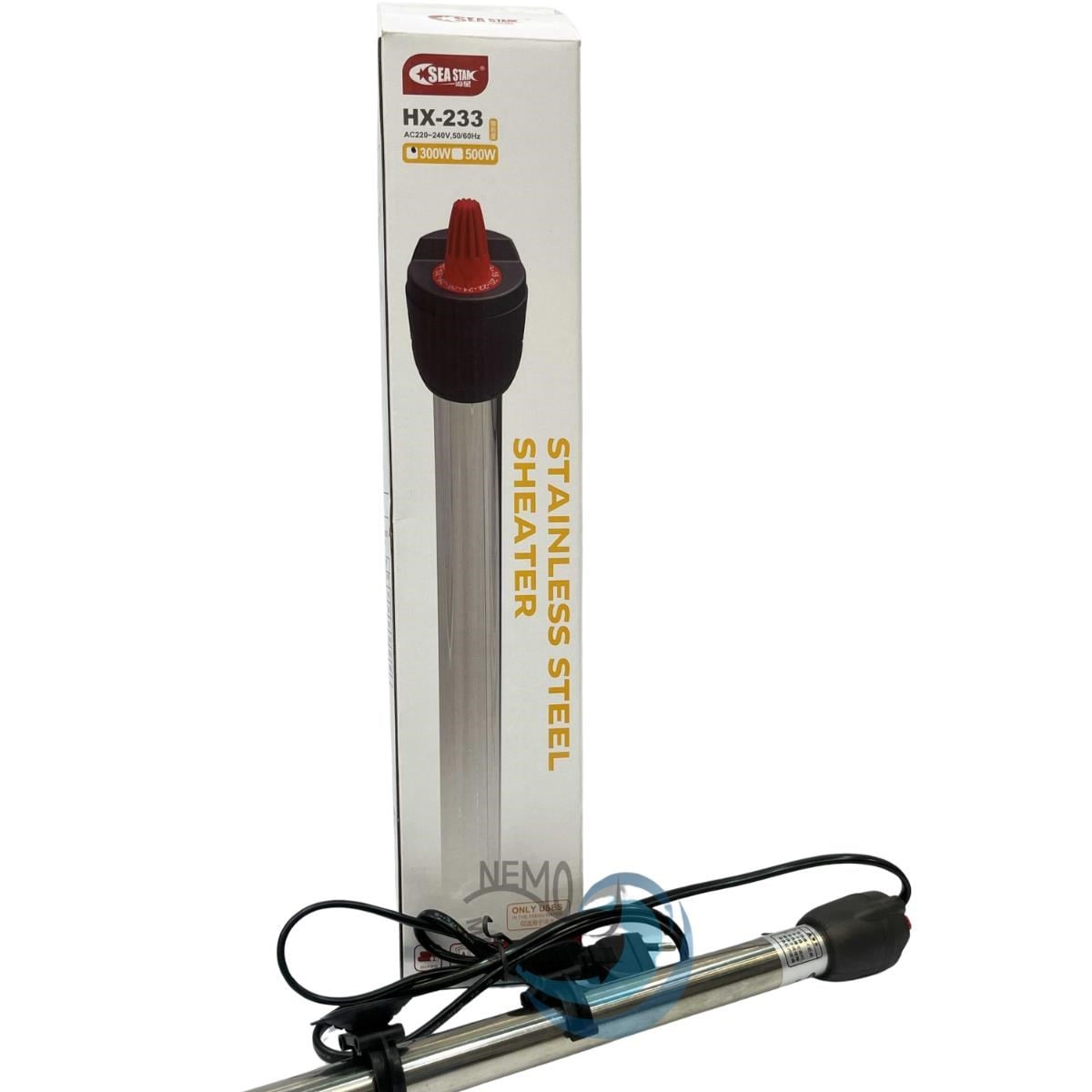 SEA STAR 200 W ÇELİK AKVARYUM ISITICISI
