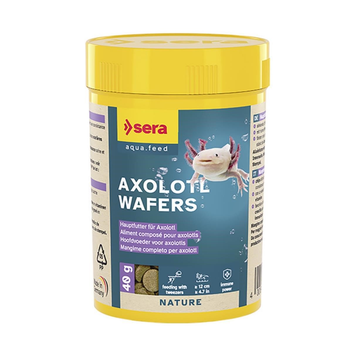 Sera Balık Yemi Axolotl Wafers 100 ml Aksolot Yemi