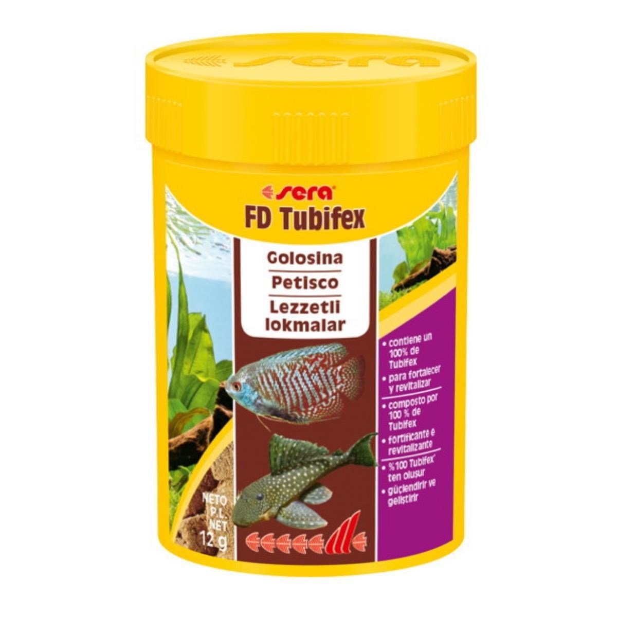 Sera FD Tubifex Kurutulmuş Kurt 100 ML