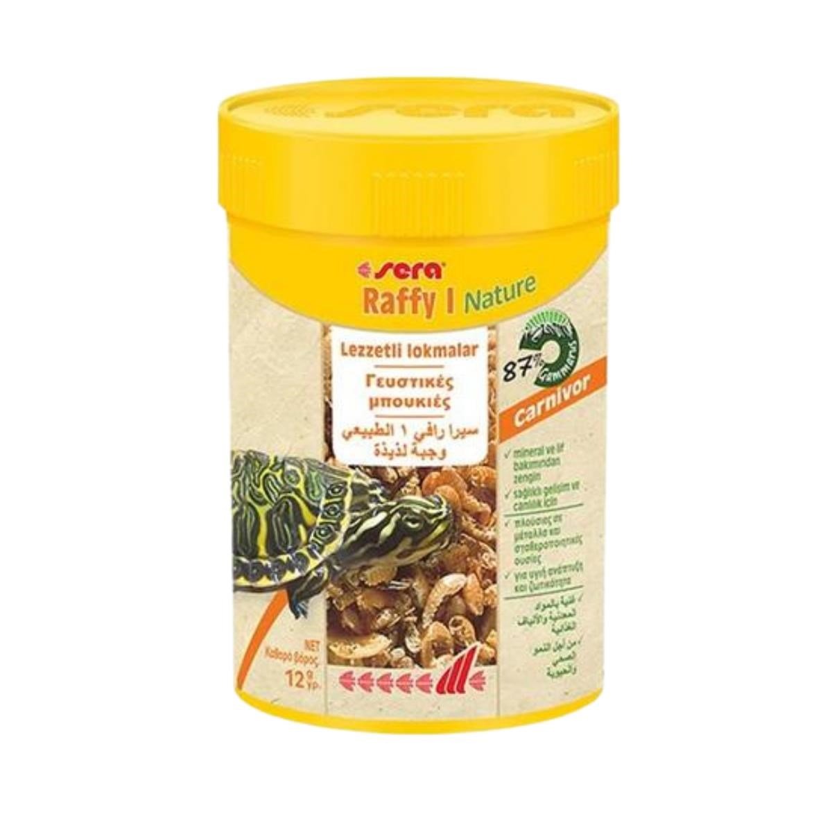Sera Raffy I Kaplumbağa Yemi 100 ml 12 gr