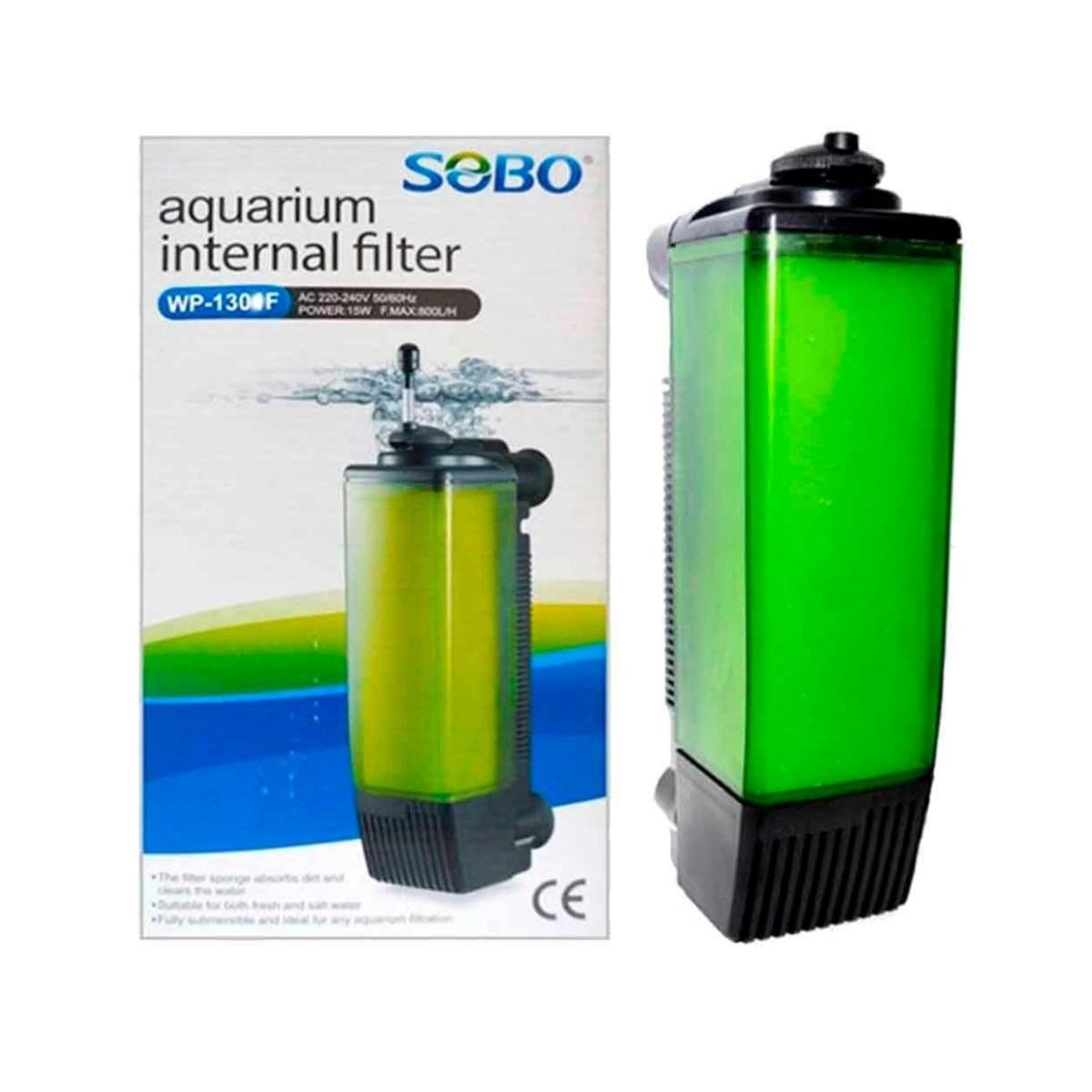 Sobo Akvaryum İç Filtre WP-1300F 600 Lt/h 10 W