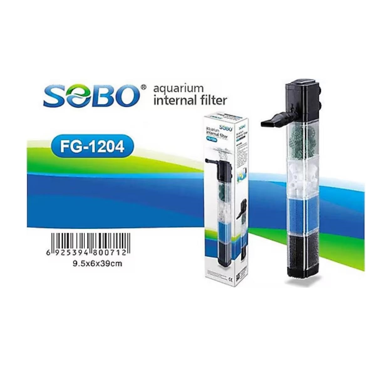 Sobo FG-1204 İnternal Filter İç Filtre 880 L/h 12 W