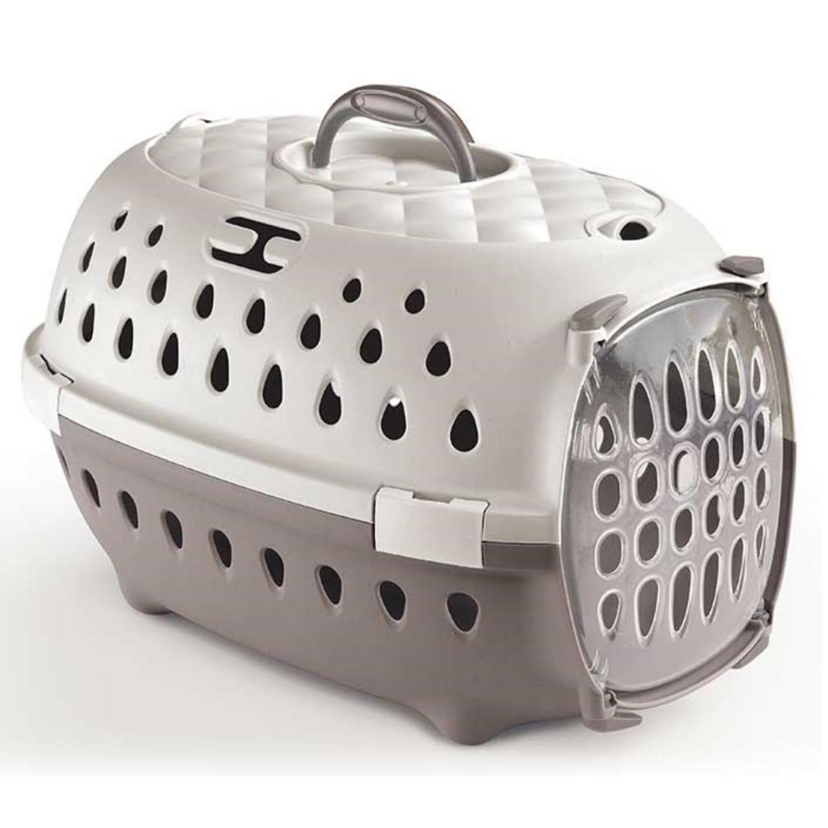 Stefan Travel Chic Kedi ve Köpek Taşıma Beyaz Bej 50x34,5x32cm 