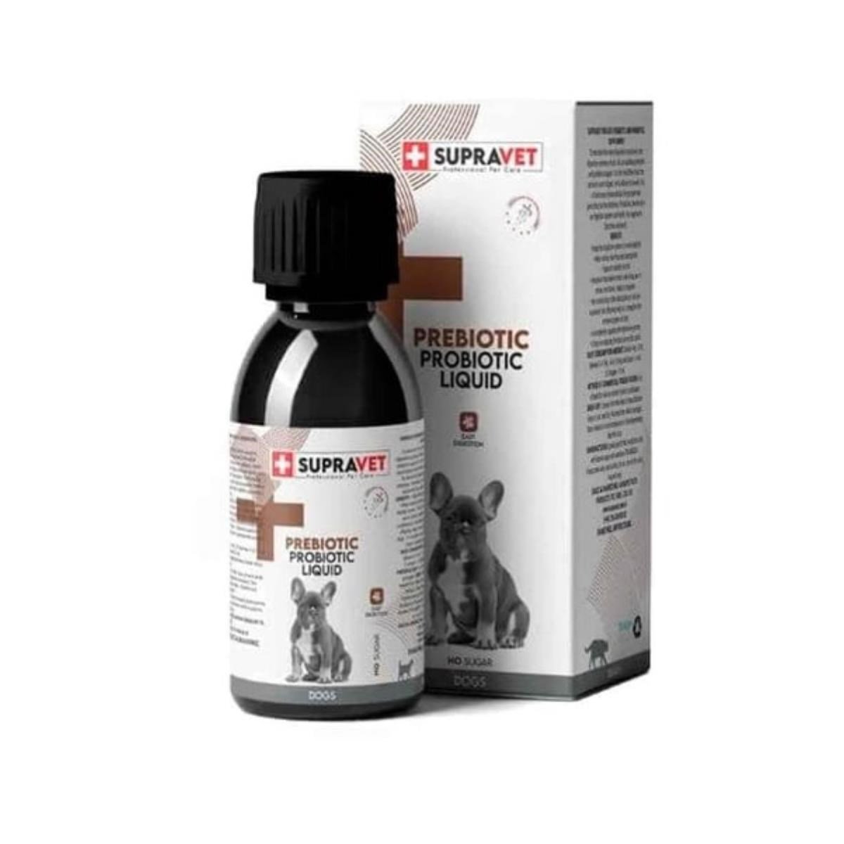 Supravet Köpek Bağışıklık Güçlendirici Probiyotik + Prebiyotik Takviyesi 100 ml