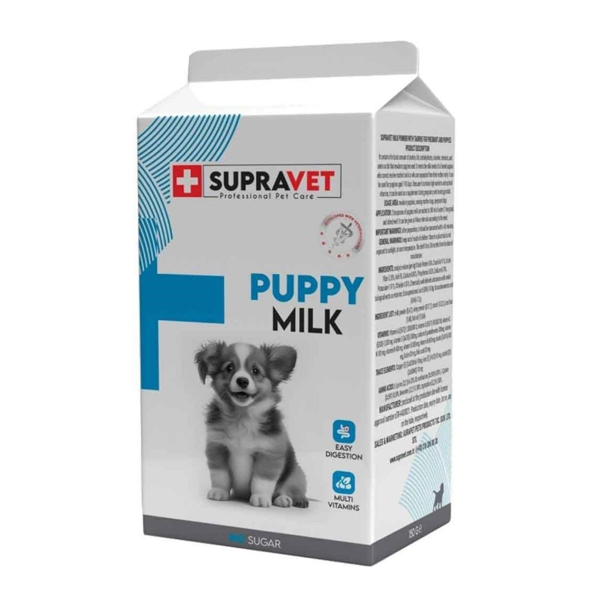 Supravet Yavru Köpekler İçin Taurinli Köpek Süt Tozu 150 Gr
