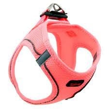 Tailpetz Air Mesh Köpek Göğüs Tasması Neon Pembe L