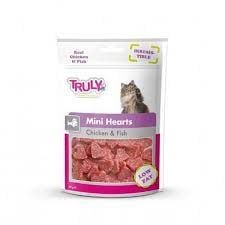 TRULY KEDİ ÖDÜL MİNİ HEARTS TAVUK BALIK 50 GR