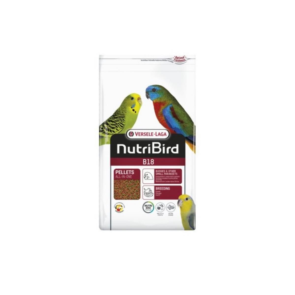 Versele Laga Nutribird B18 Muhabbet Kuşu Pelet Yem 3 Kg