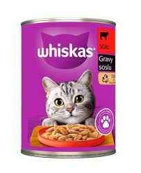 Whiskas Sos İçinde Sığır Etli Yetişkin Kedi Konservesi 400gr