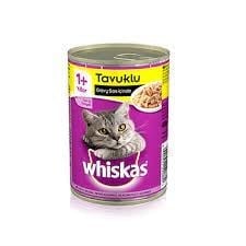Whiskas Sos İçinde Tavuklu Yetişkin Kedi Konservesi 400gr