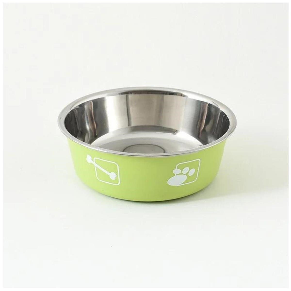 Yemcipetshop 14 Cm Çelik Mama ve Su Kabı