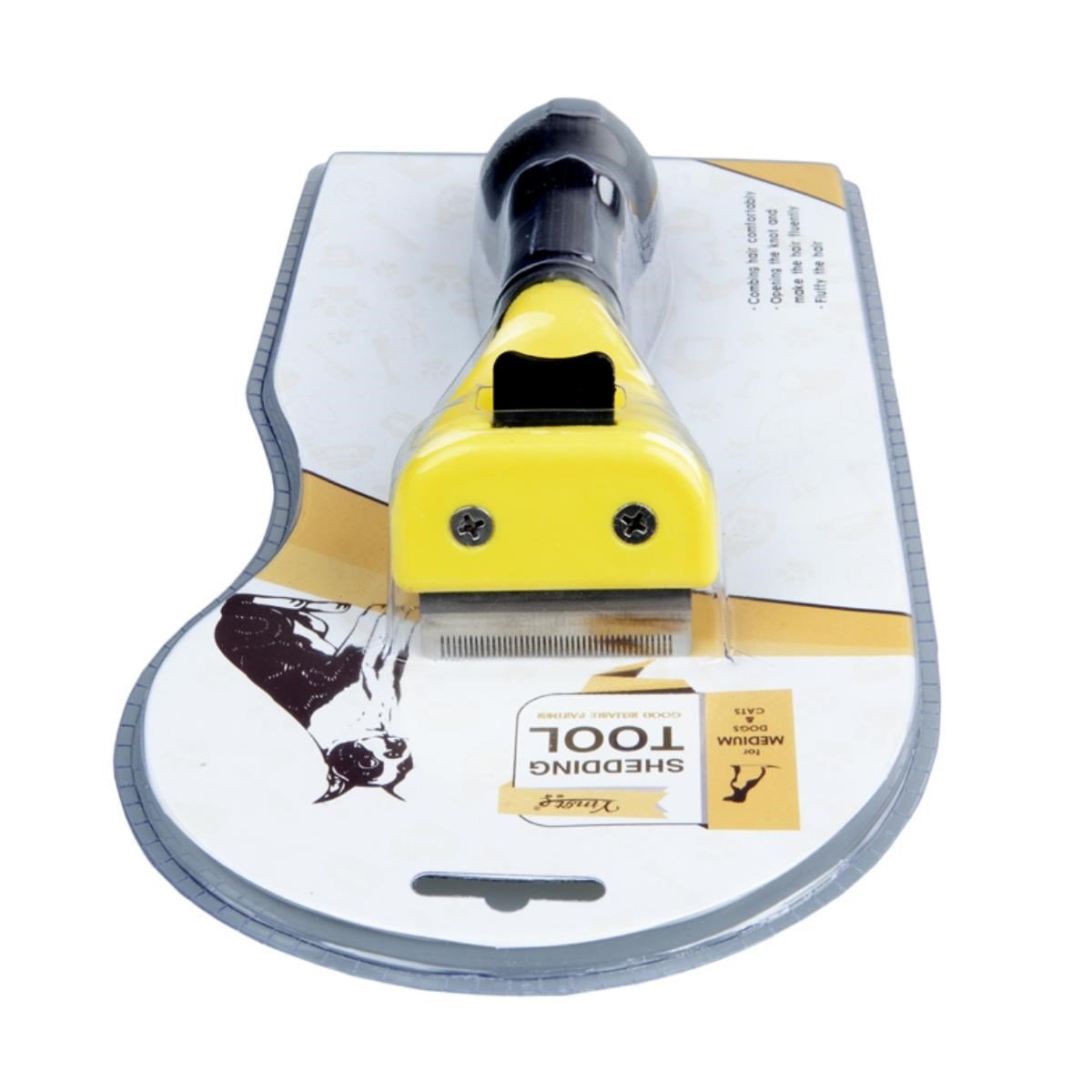 Yingte Shedding Tool Kedi Köpek Furminator Tarak Small