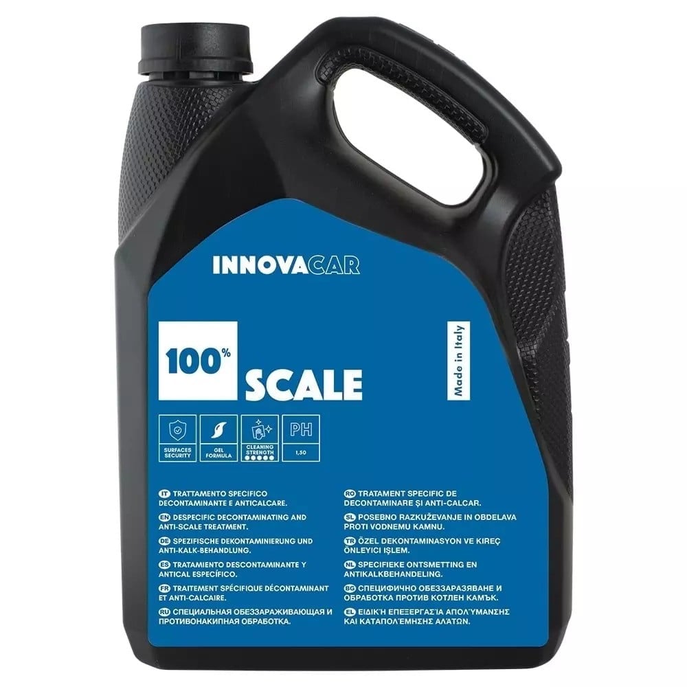 INNOVACAR %100 SCALE Su İzi Temizleyici Kireç Çözücü ve Önleyici Konsantre - 4,54 Lt