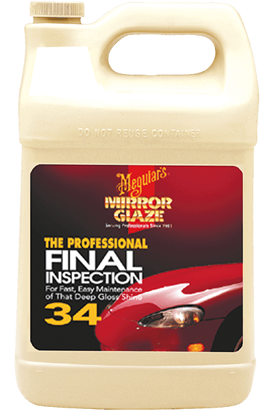Meguiars Mirror Glaze® Fınal Inspectıon Yüzey Temizleme Sıvısı 3,79 Lt.Ürün Kodu: M3401