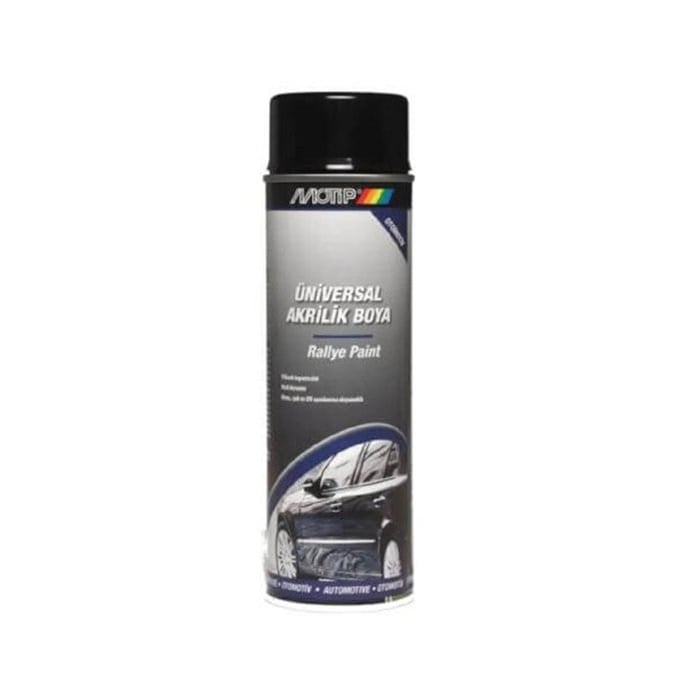 Motip Akrilik Parlak Boya Siyah 500 Ml