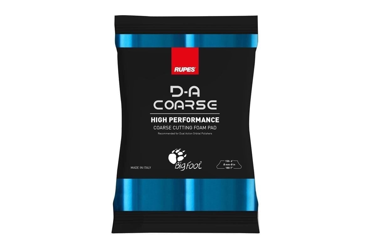 RUPES DA COARSE İNCE PASTA SÜNGERİ AZUR MAVİ 130/150 MM