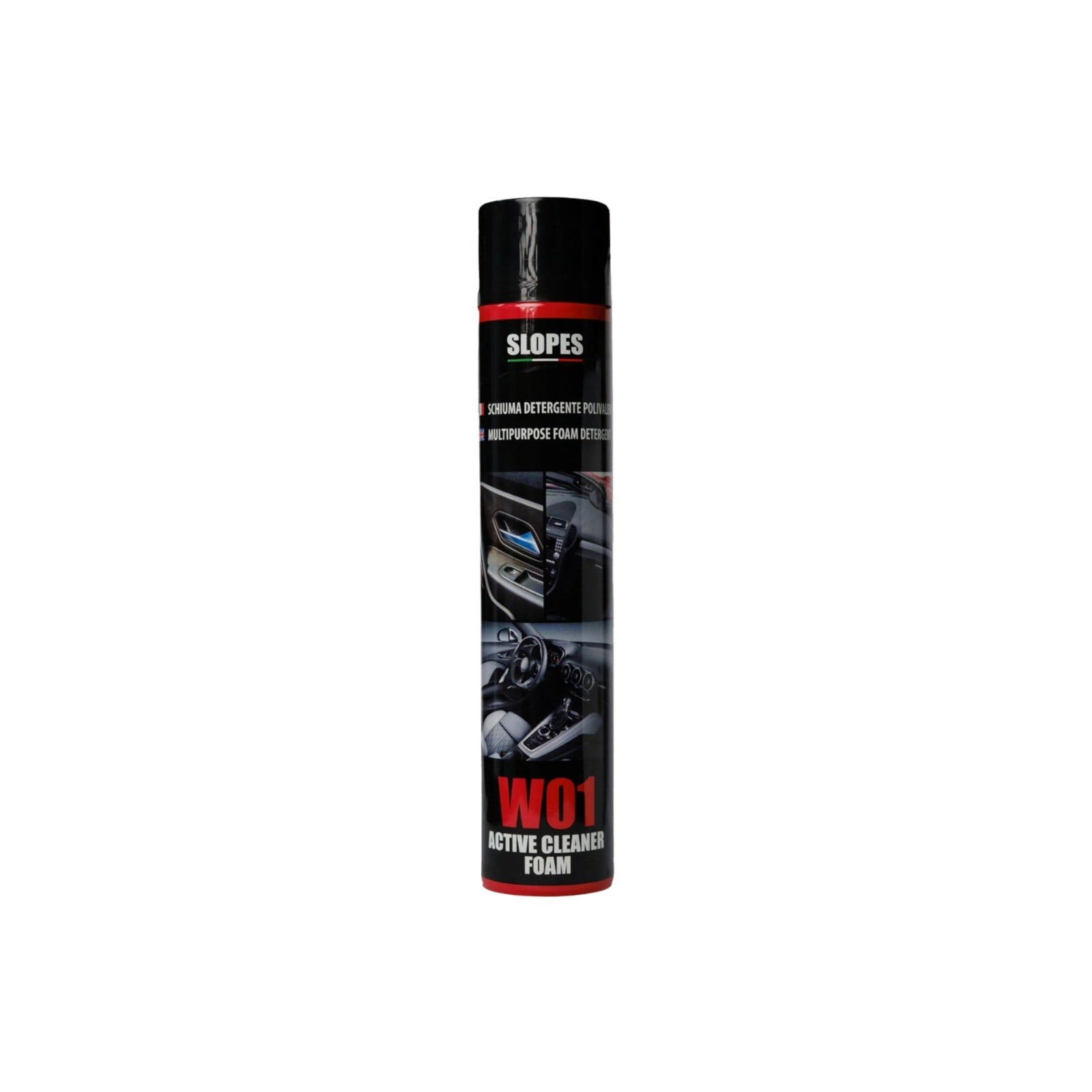 Slopes W01 Active Cleaner Foam Çok Amaçlı Temizleme Köpüğü 500ml.