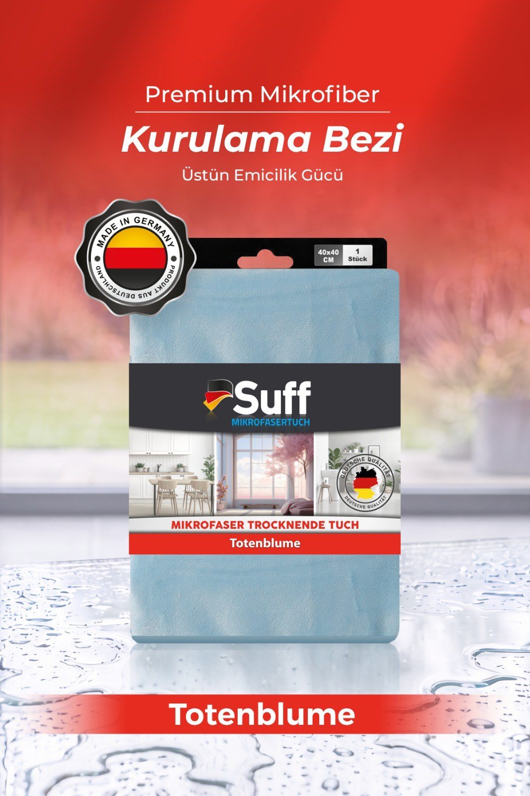 Suff Kurulama Bezi Mavi 50x70