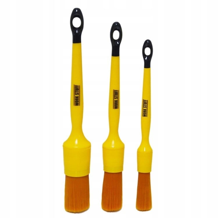 Work Stuff Detaylandırma Fırçası Albino Orange 3'lü paket