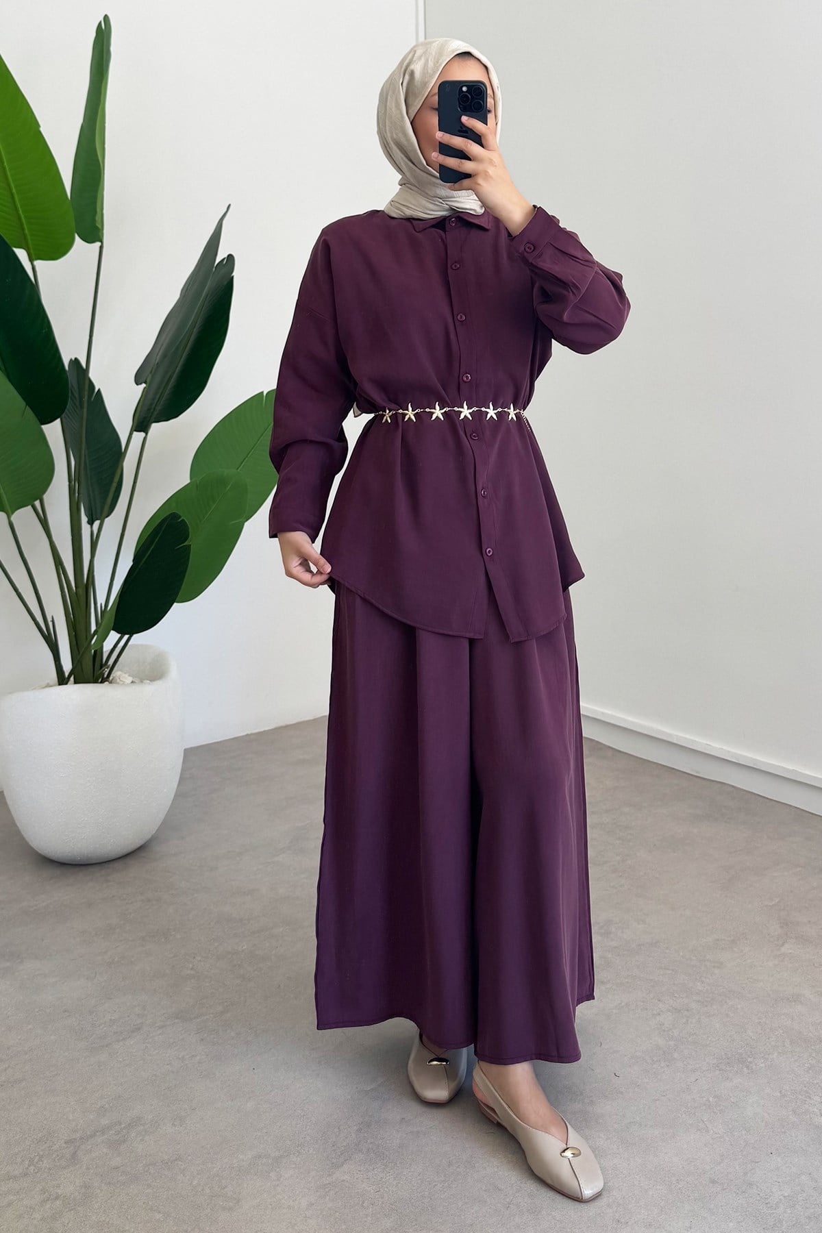 Basıc Modal Takım - Bordo