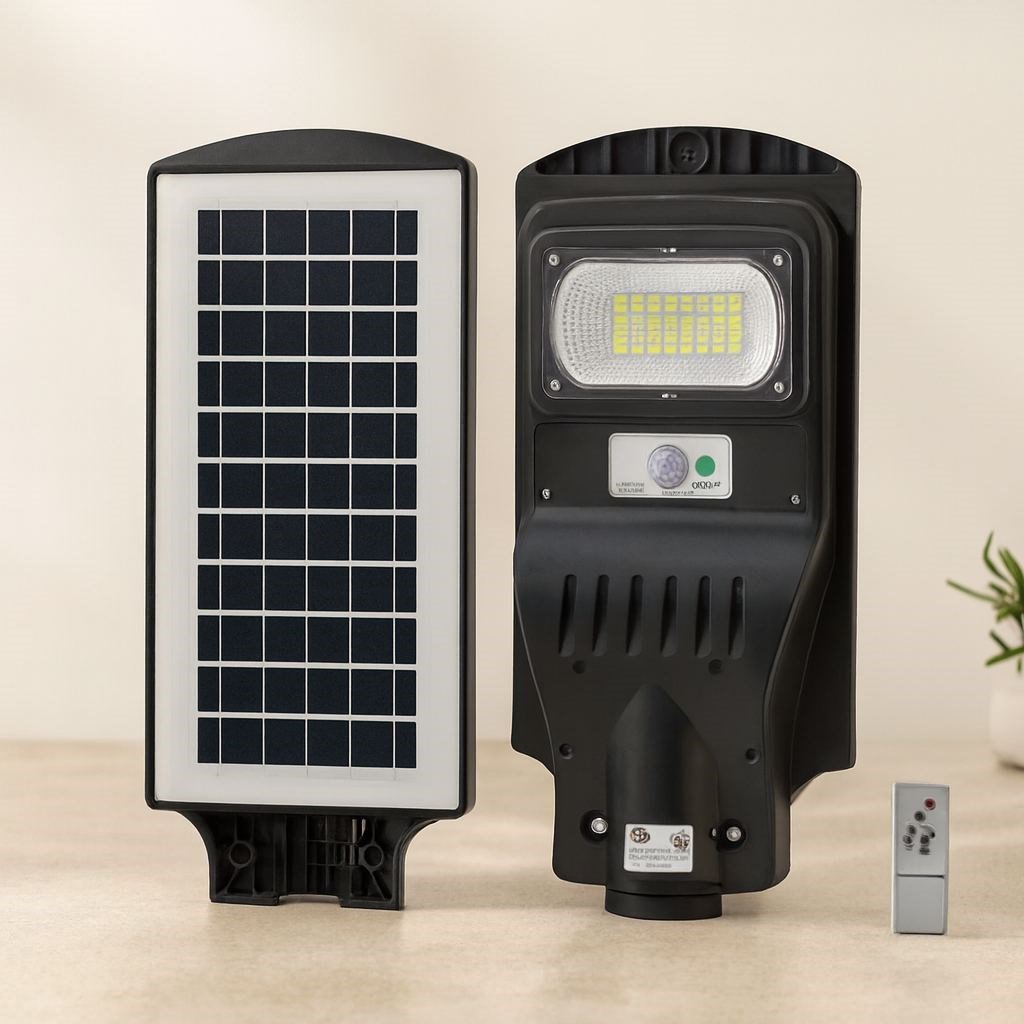 100W 6500K Solar Sensörlü Sokak Lambası