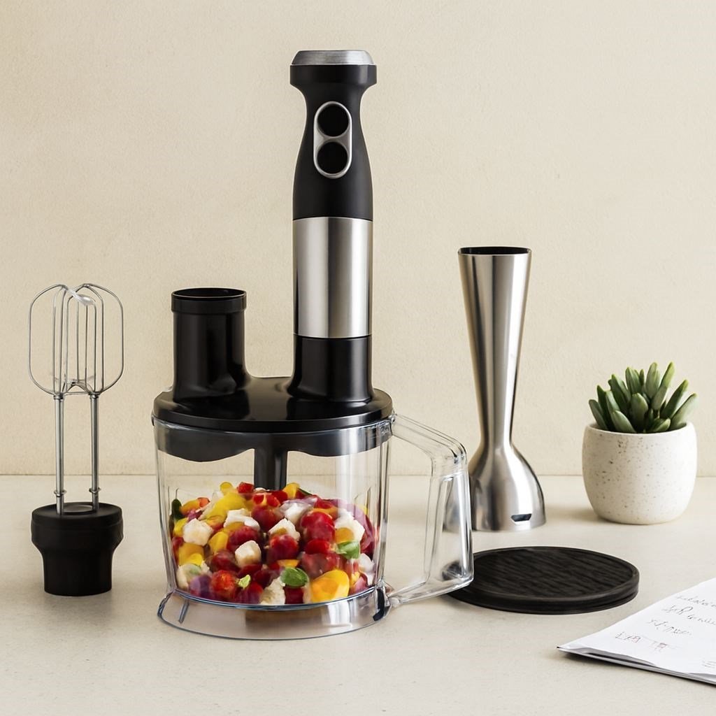 2 L Hazneli Multi Blender Seti (4'lü)