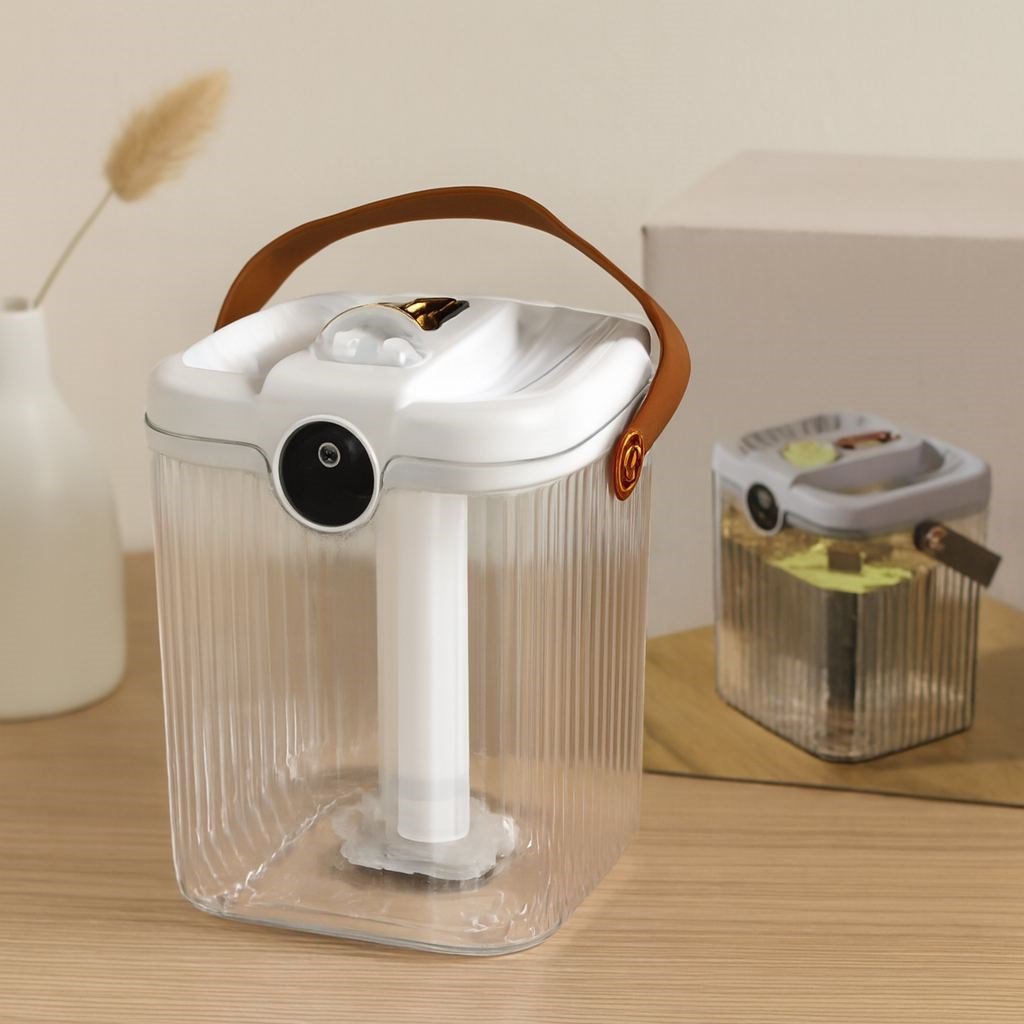 2L USB Şarjlı Işıklı Hava Nemlendirici - Buhar & Koku Giderici