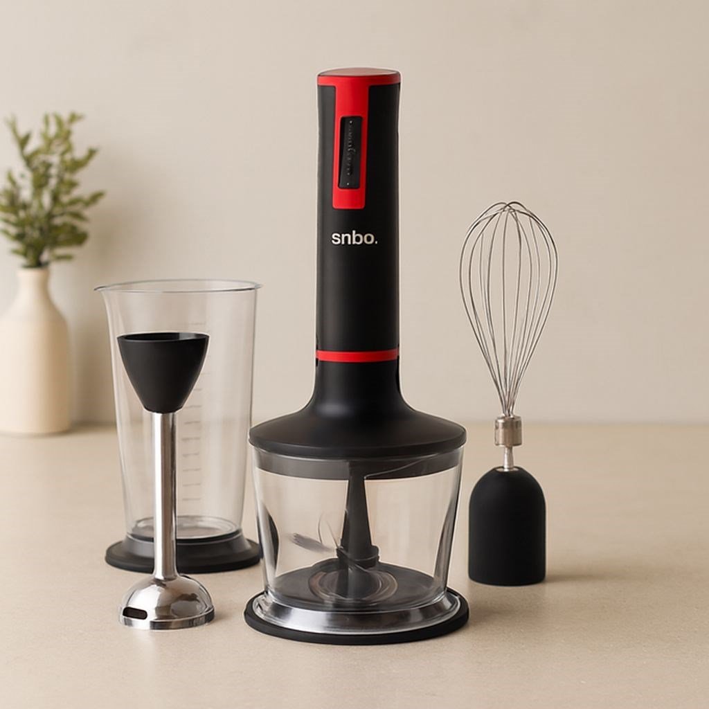 300W Çok Fonksiyonlu Blender Seti - 700ml Doğrayıcı & 800ml Ölçü Kabı