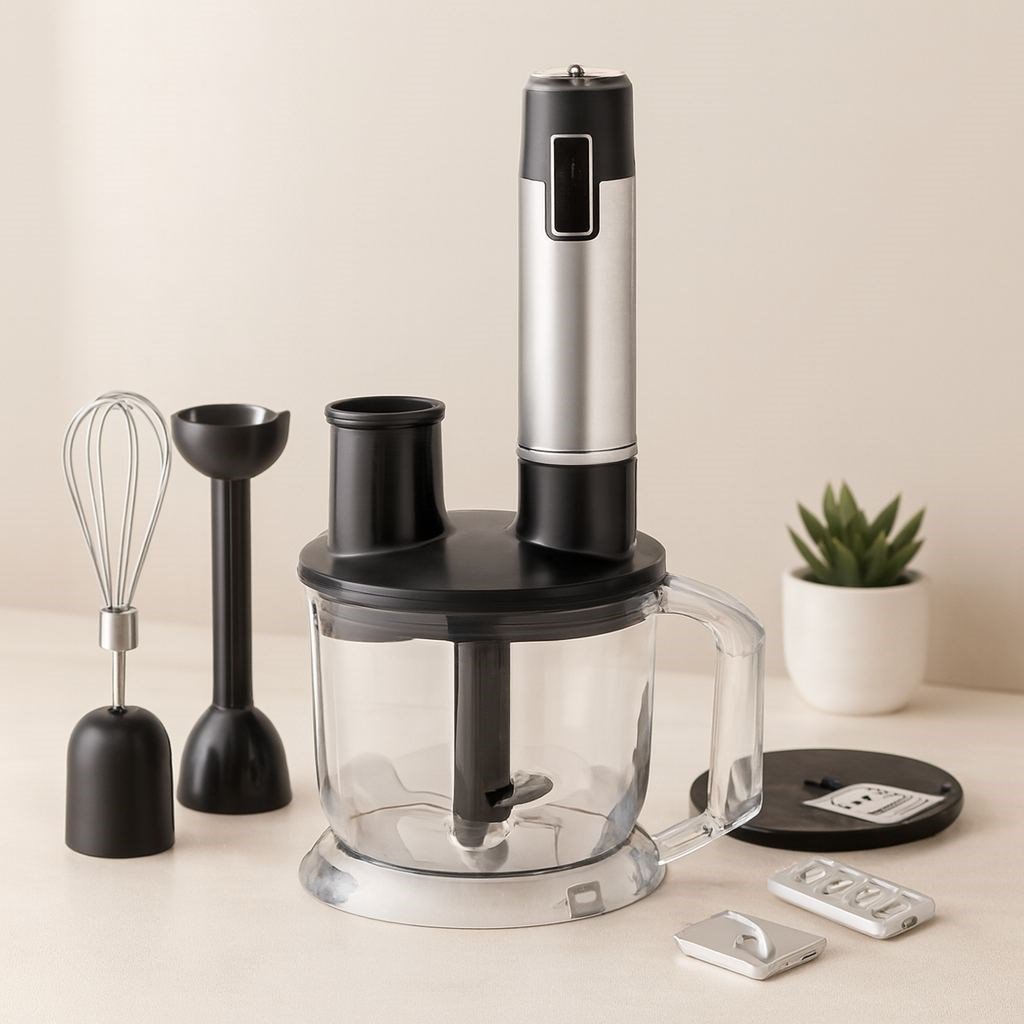 300W Çok Fonksiyonlu Multi Blender Seti - 2L Hazne