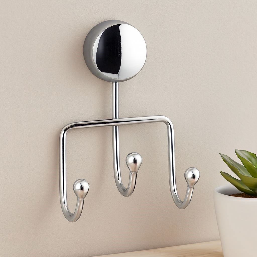 3'lü Krom Banyo Askısı